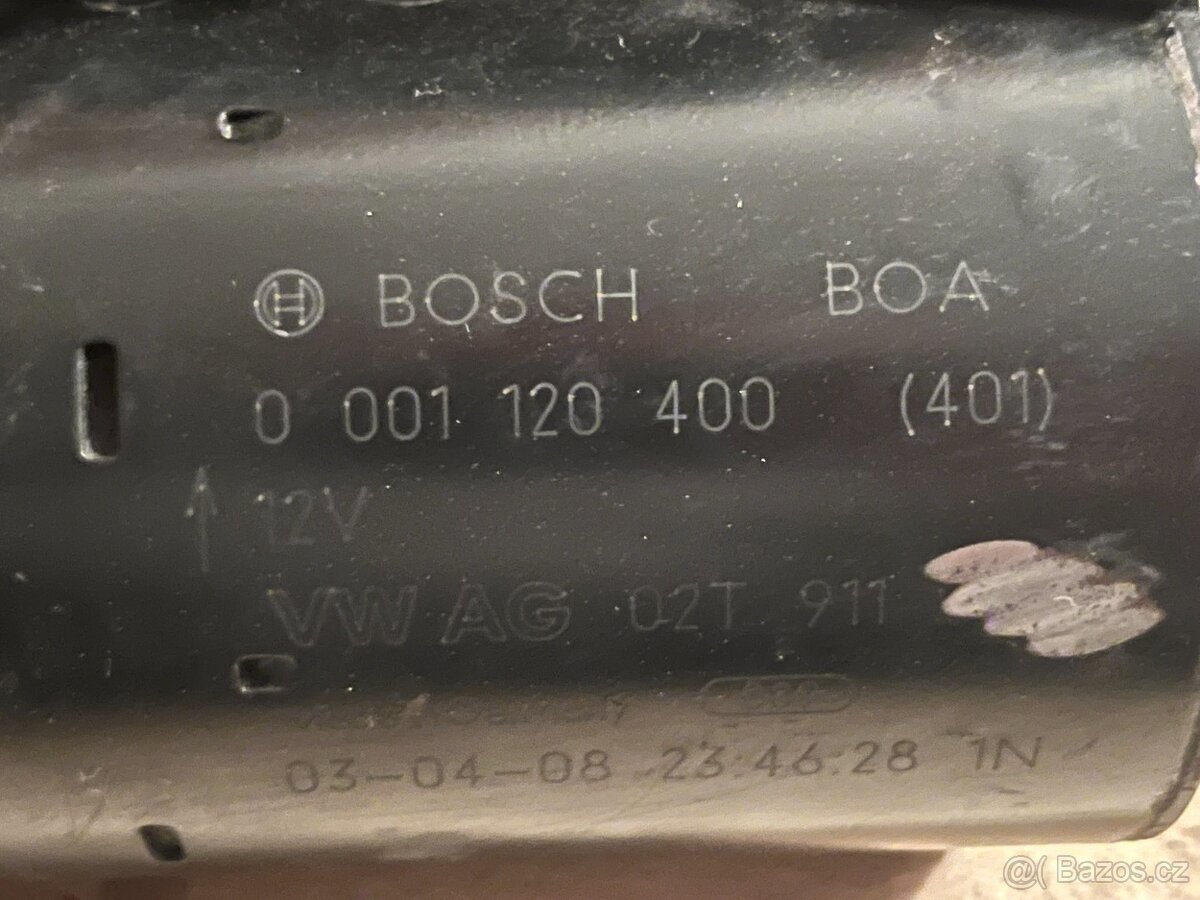 Startér FABIA a koncern VW - BOSCH - 4