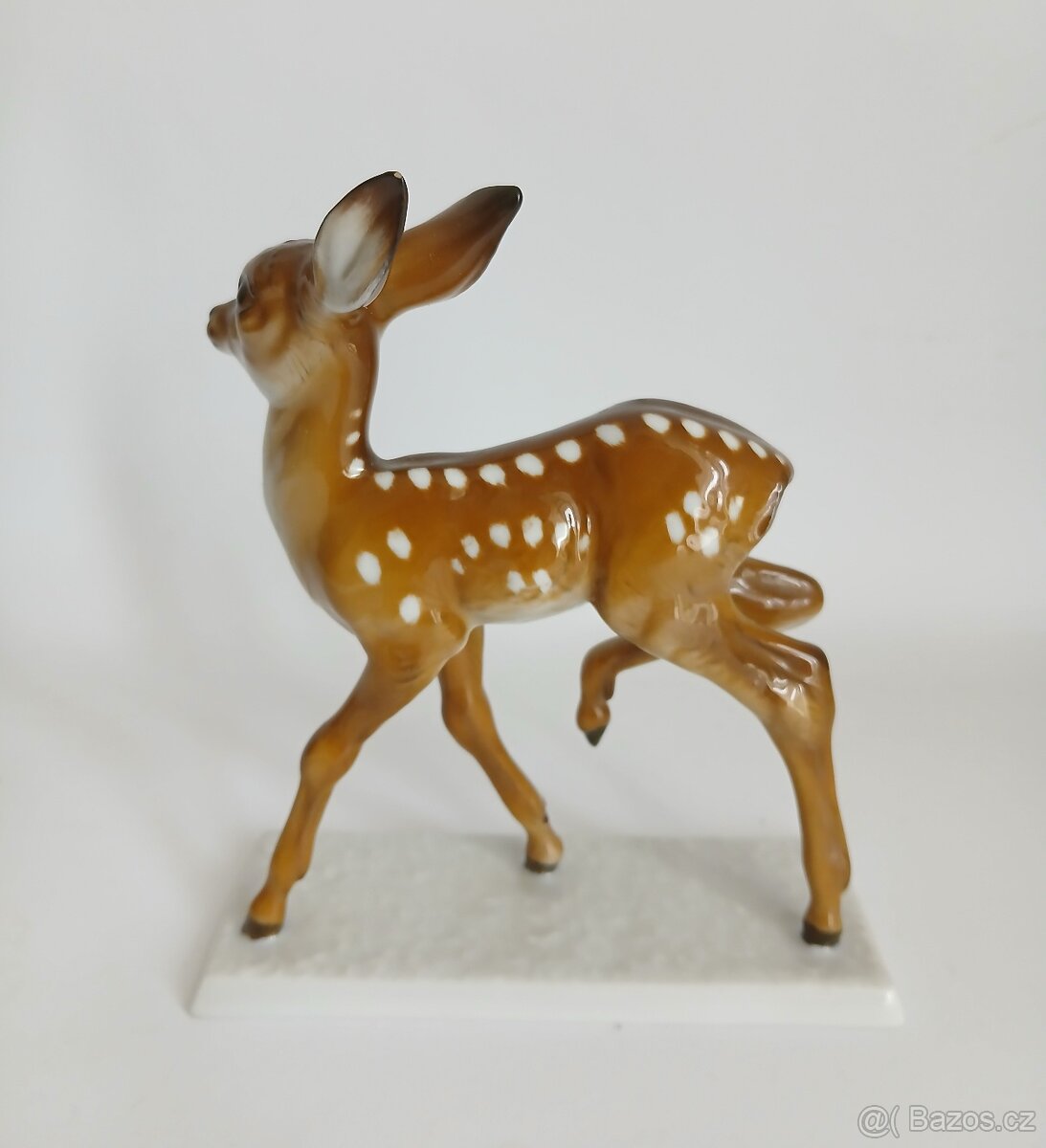 Starožitná porcelánová figurka srnečka - Rosenthal - 4