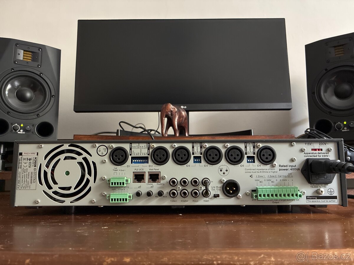 BOSCH PLE-2MA-EU Plena Mixer Amplifier - 4
