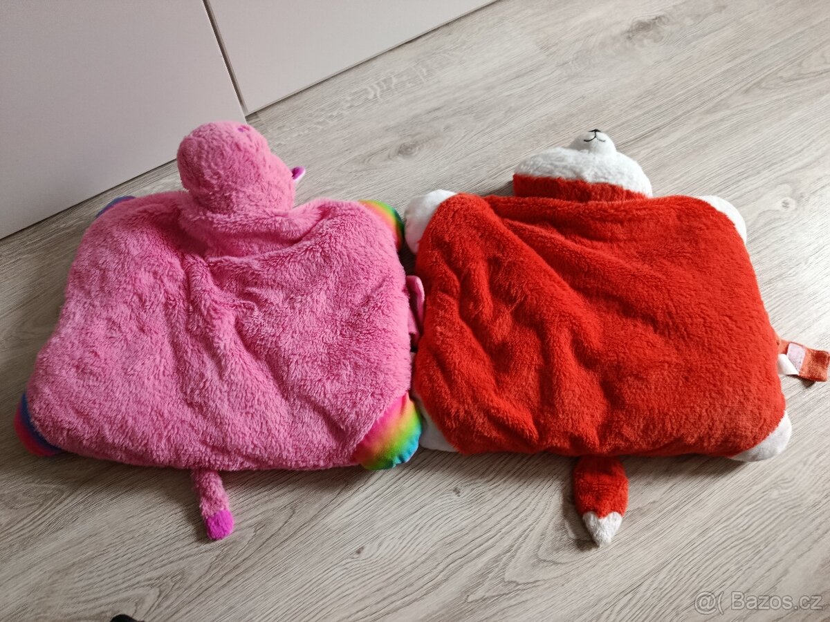 Dva polštáře ve tvaru zvířátek - 4
