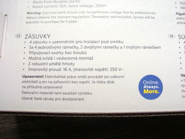 ZÁSTRČKY+VYPÍNAČE - 4