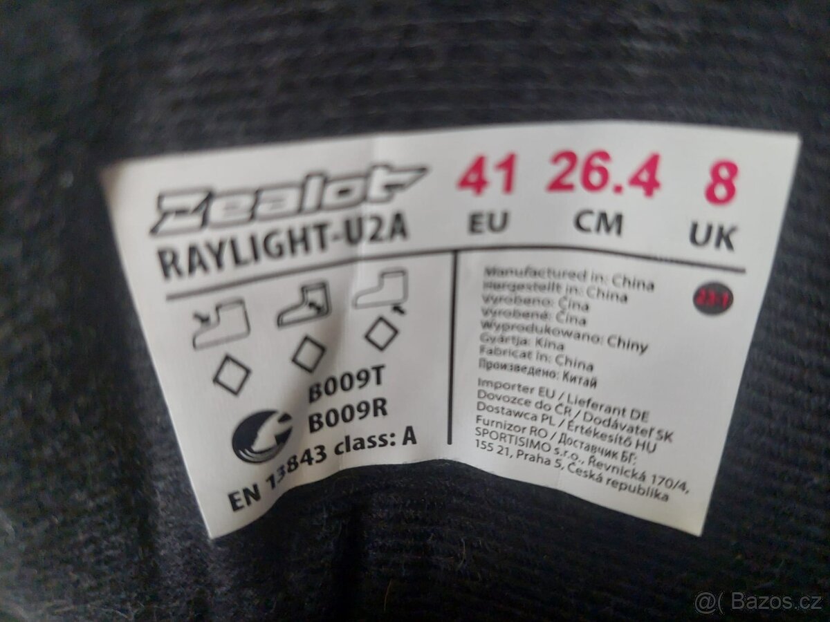 Inline brusle Zealot Raylight vel.41 NOVÉ - 4