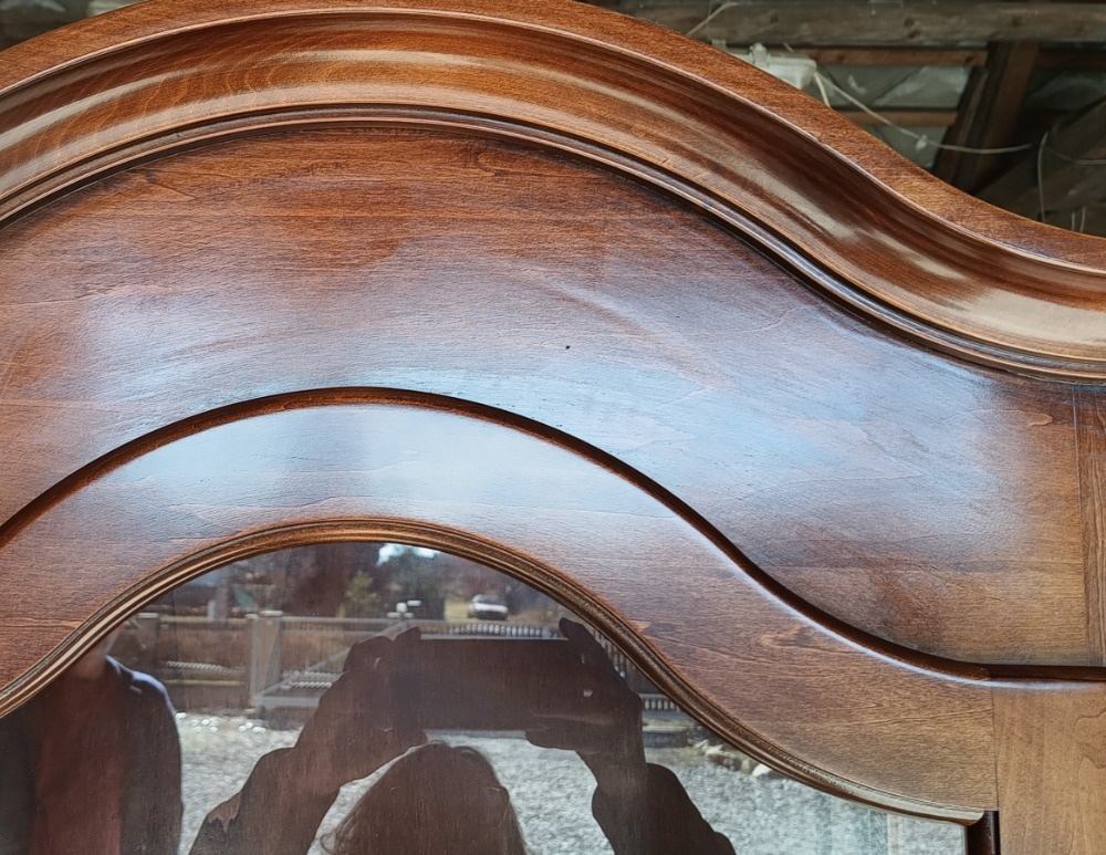 Vitrína stylová prosklená - 4