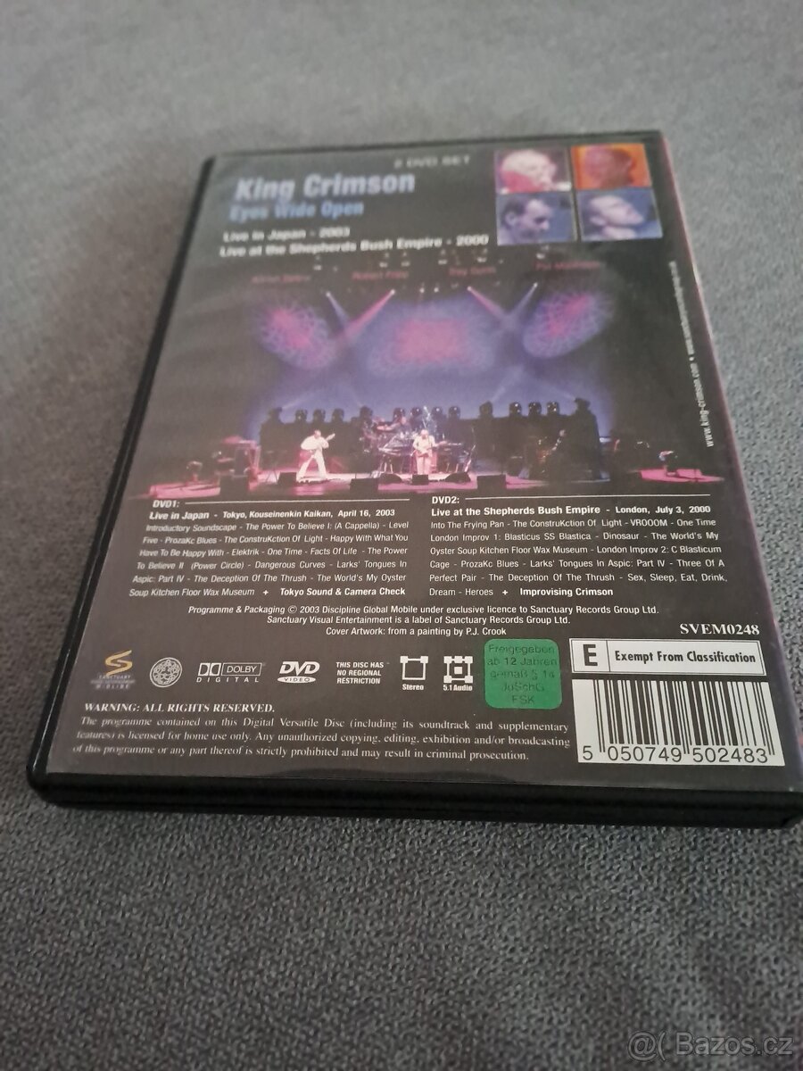 PRODAM 2X DVD -KING CRIMSON- - 4