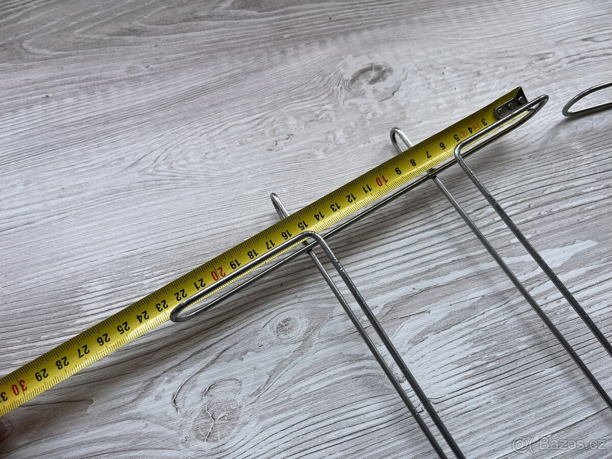 Drátěný program - přídavné držáky na katalogy (chrom) - 4