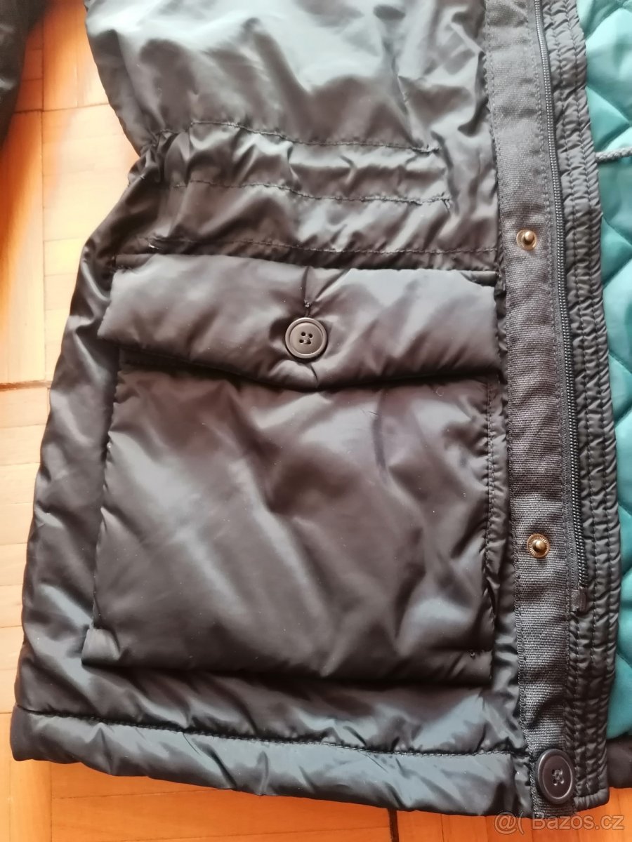 Pánska tmavomodrá vetrovka veľ. S - 4