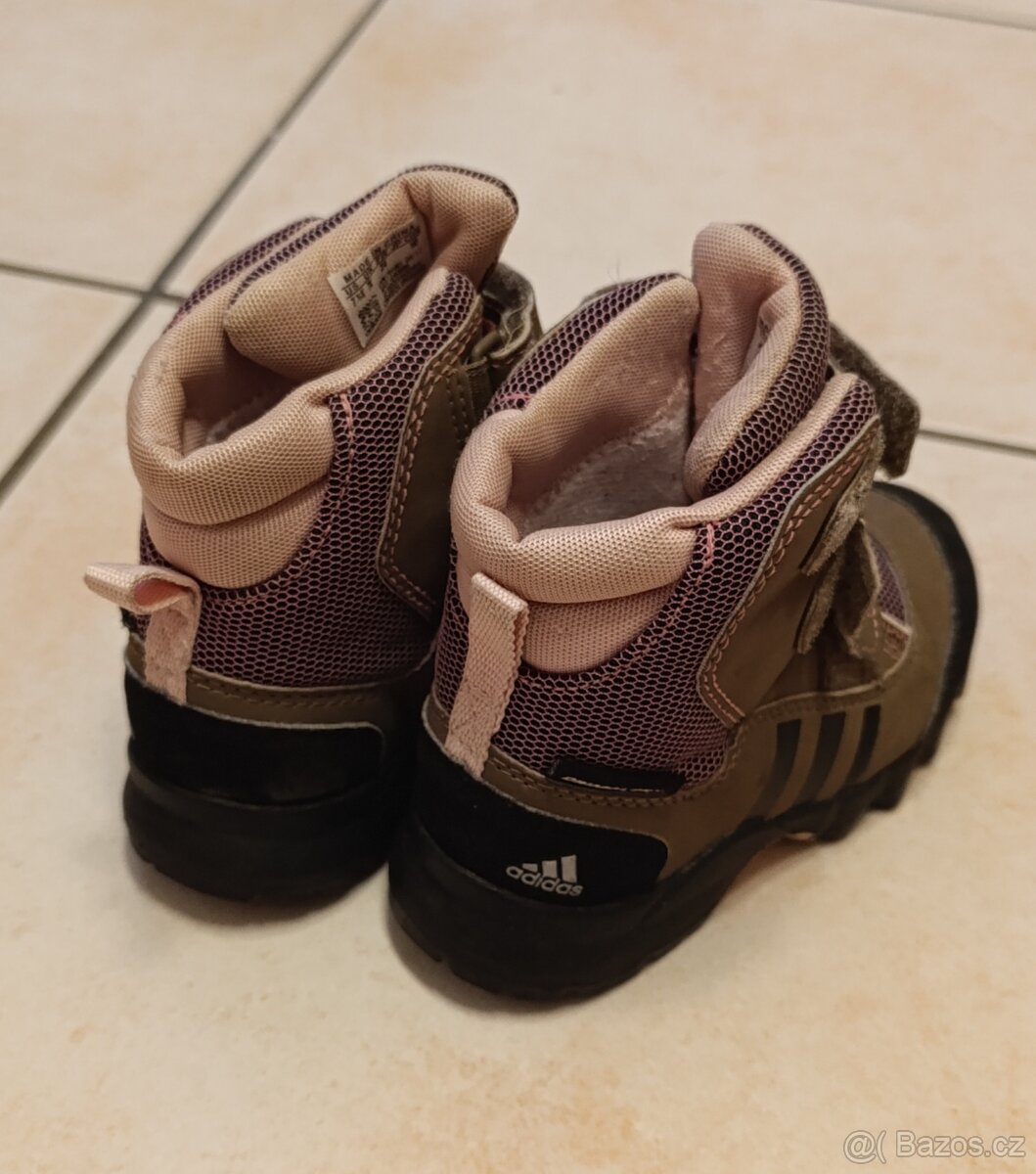 Dětská obuv Adidas HOLTANNA SNOW CF PL (stélka 15) - 4