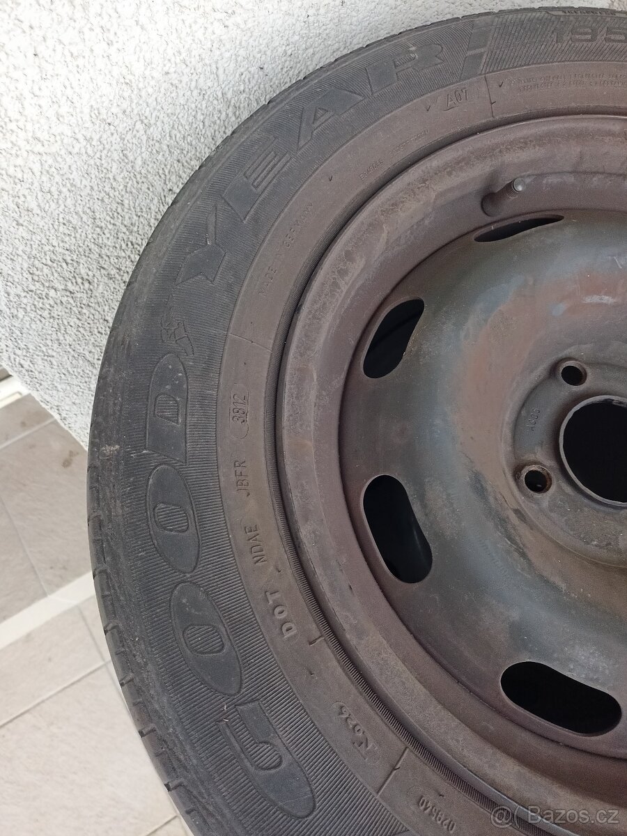 Prodám disky 6J x 15 ET 23, Peugeot 307 - 4