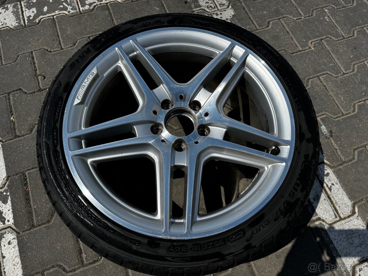 Originální AMG disky 8.5Jx18 ET54 Mercedes-Benz A204 C-Class - 4