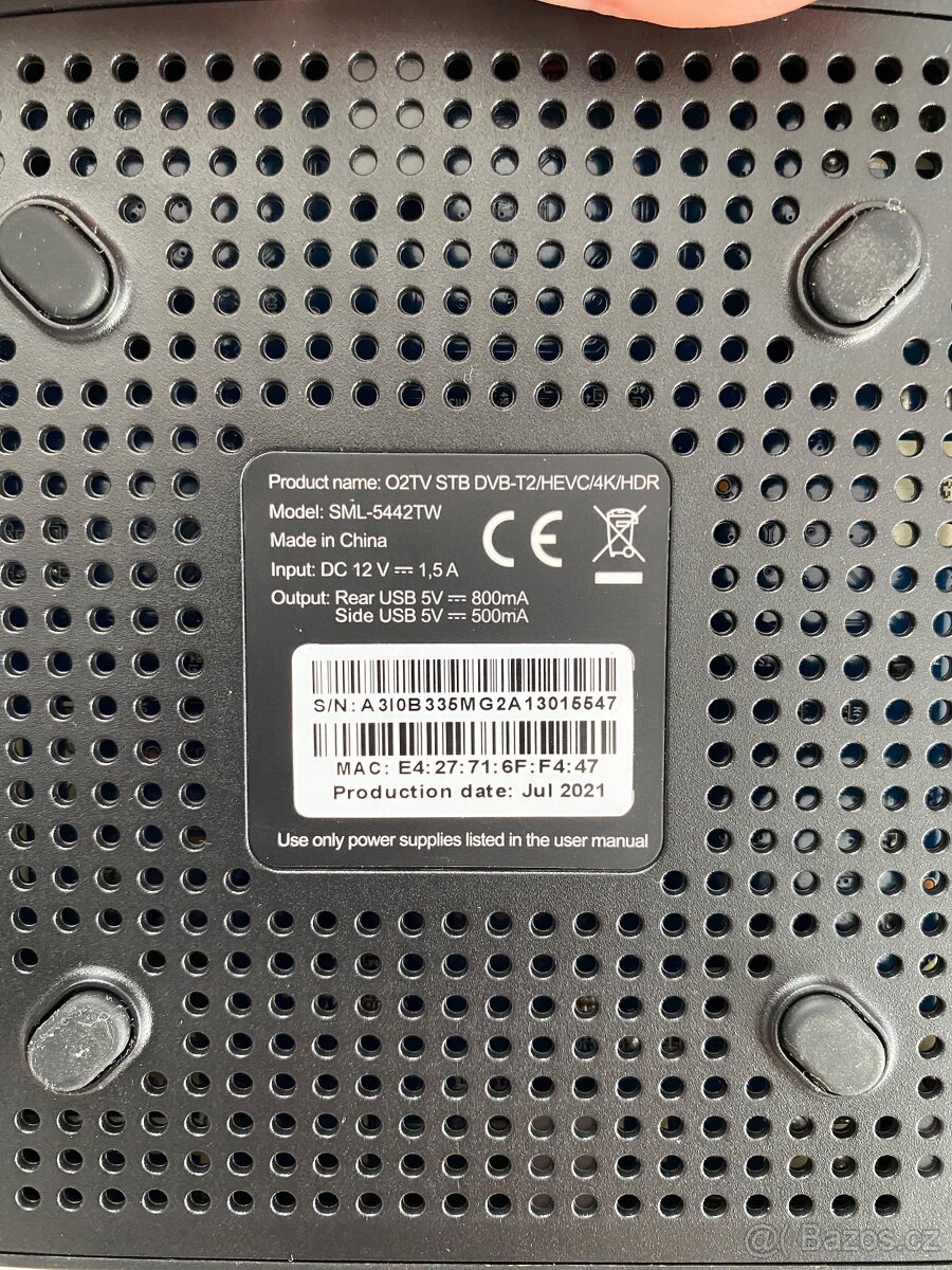 PRODÁM: O2 TV set-top box - 4