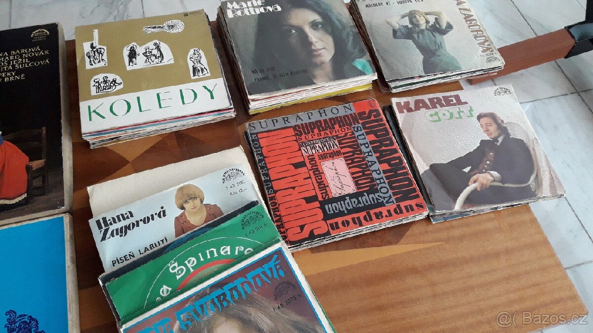 +/- 60 LP gramofonové deseky - 4