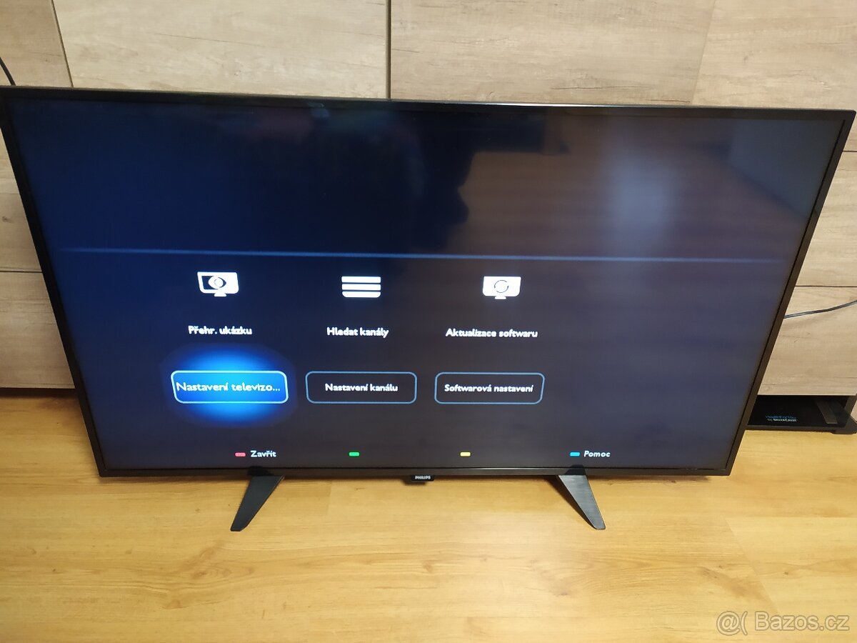 TELEVIZE PHILIPS + ORIGINÁL OVLADAČ - úhlopříčka 121cm - 4