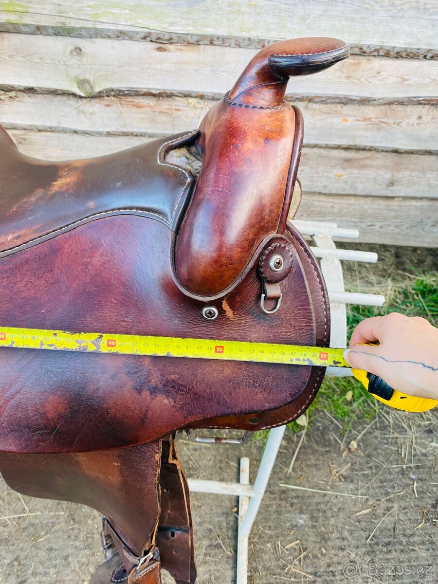 Westernové sedlo Textan - 4