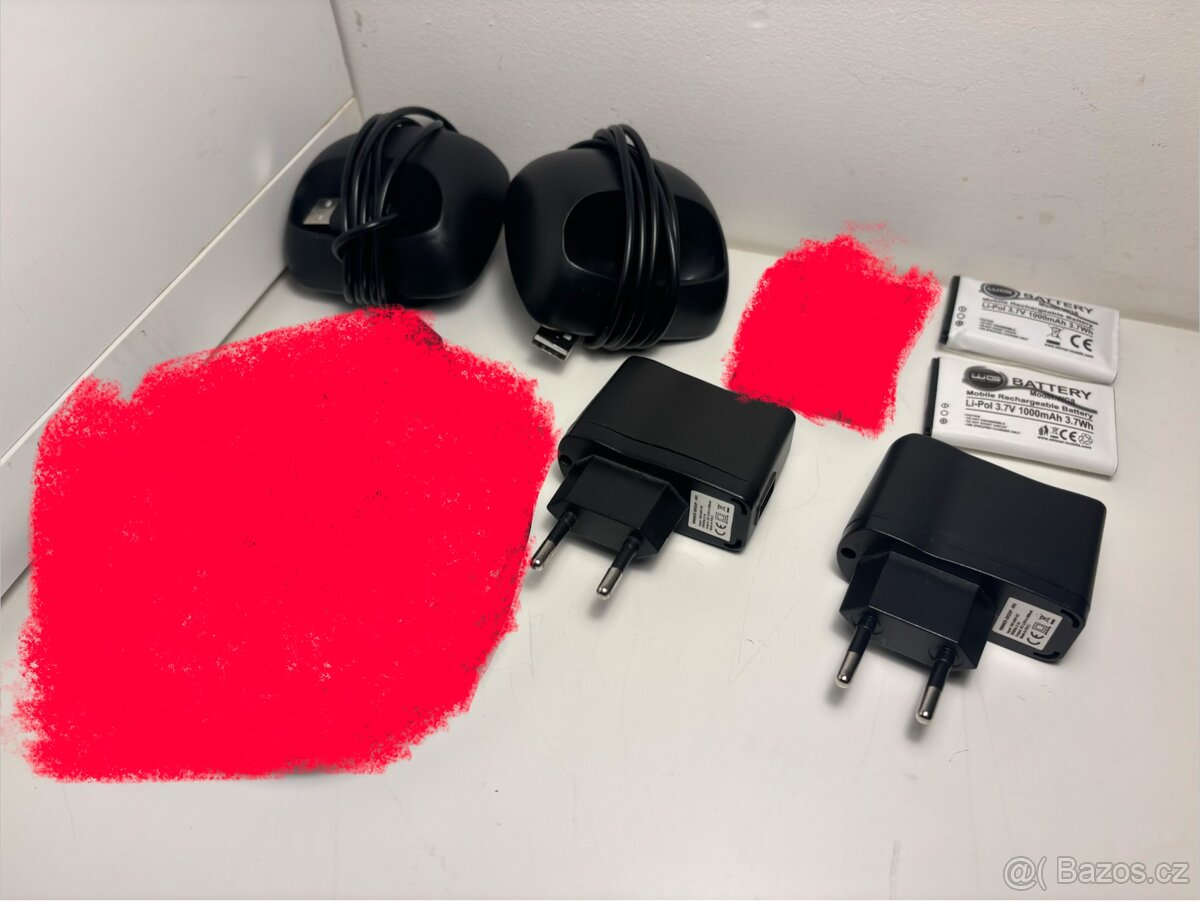 3x tlačítkový telefon Aligator, WG - 4