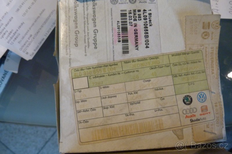 AUDI Q7 2006-, řídící jednotka airbagu - 4