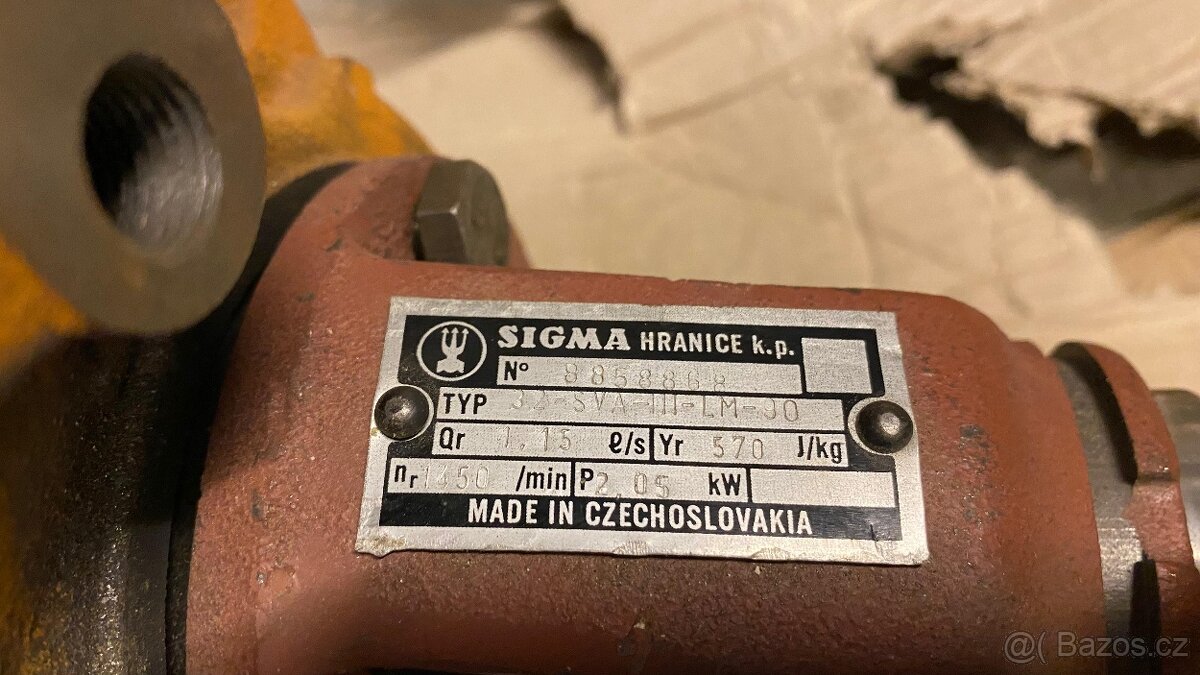 SIGMA 32-SVA VÝTLAČNÉ TĚLESO NEPUŽITE TĚLESO LOŽISKA - 4