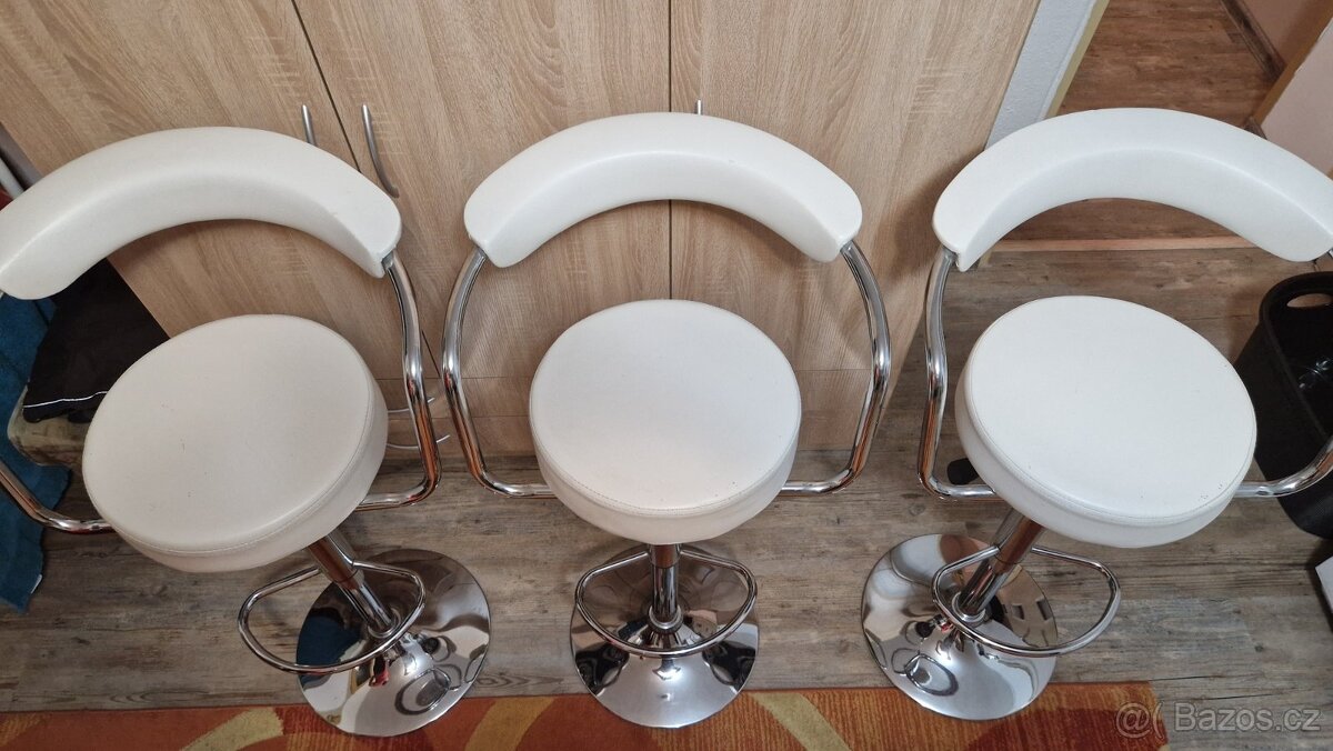 Barové židle 3ks - 4