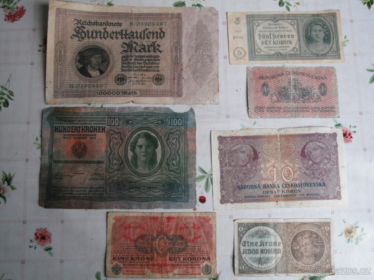 Staré bankovky - 4