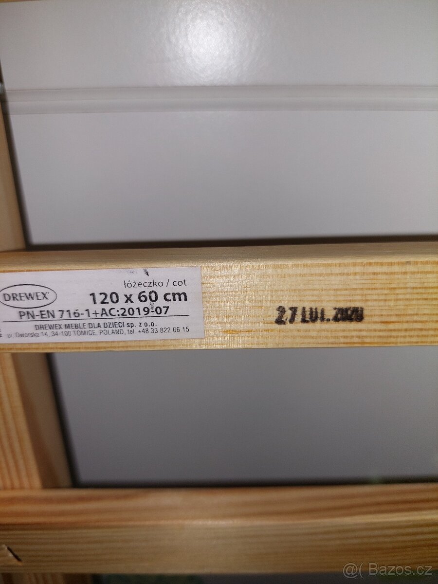 Dětská postýlka s matrací - 4