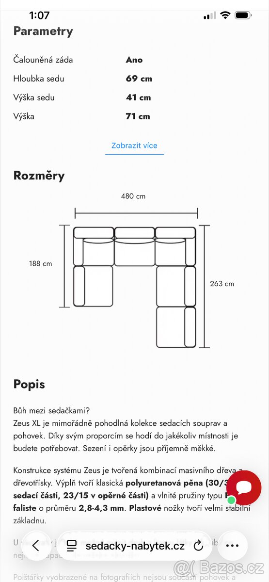 Luxusní sedací souprava - 4