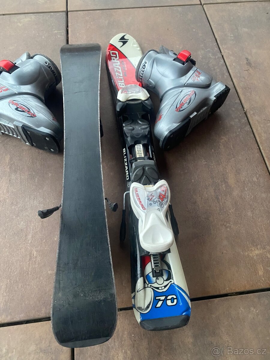 Lyže 70 lyžáky 27 - 4
