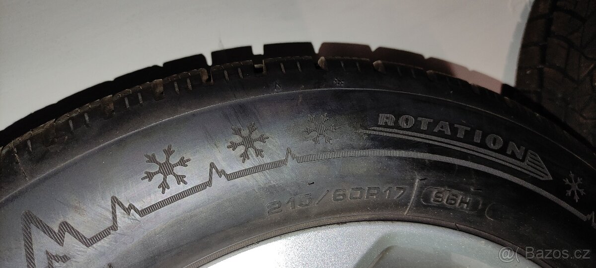 Zimní komplet Opel 215/60 R17 - 4