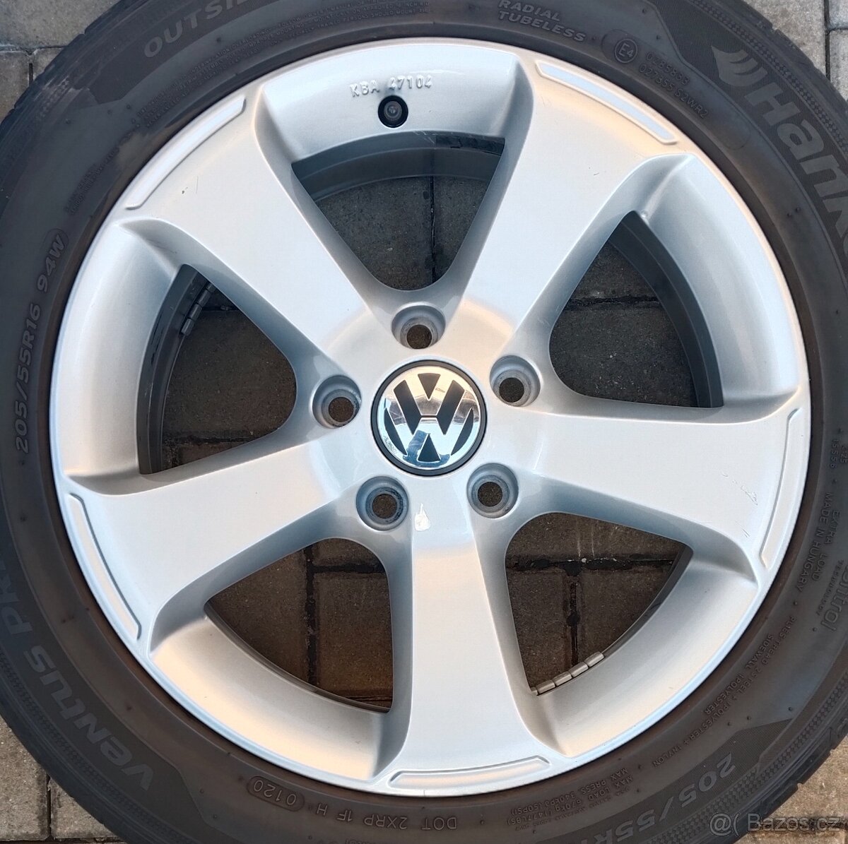 ALU SADA VOLKSWAGEN 5x112 16" ET 42 + 205/55 R16 - 4