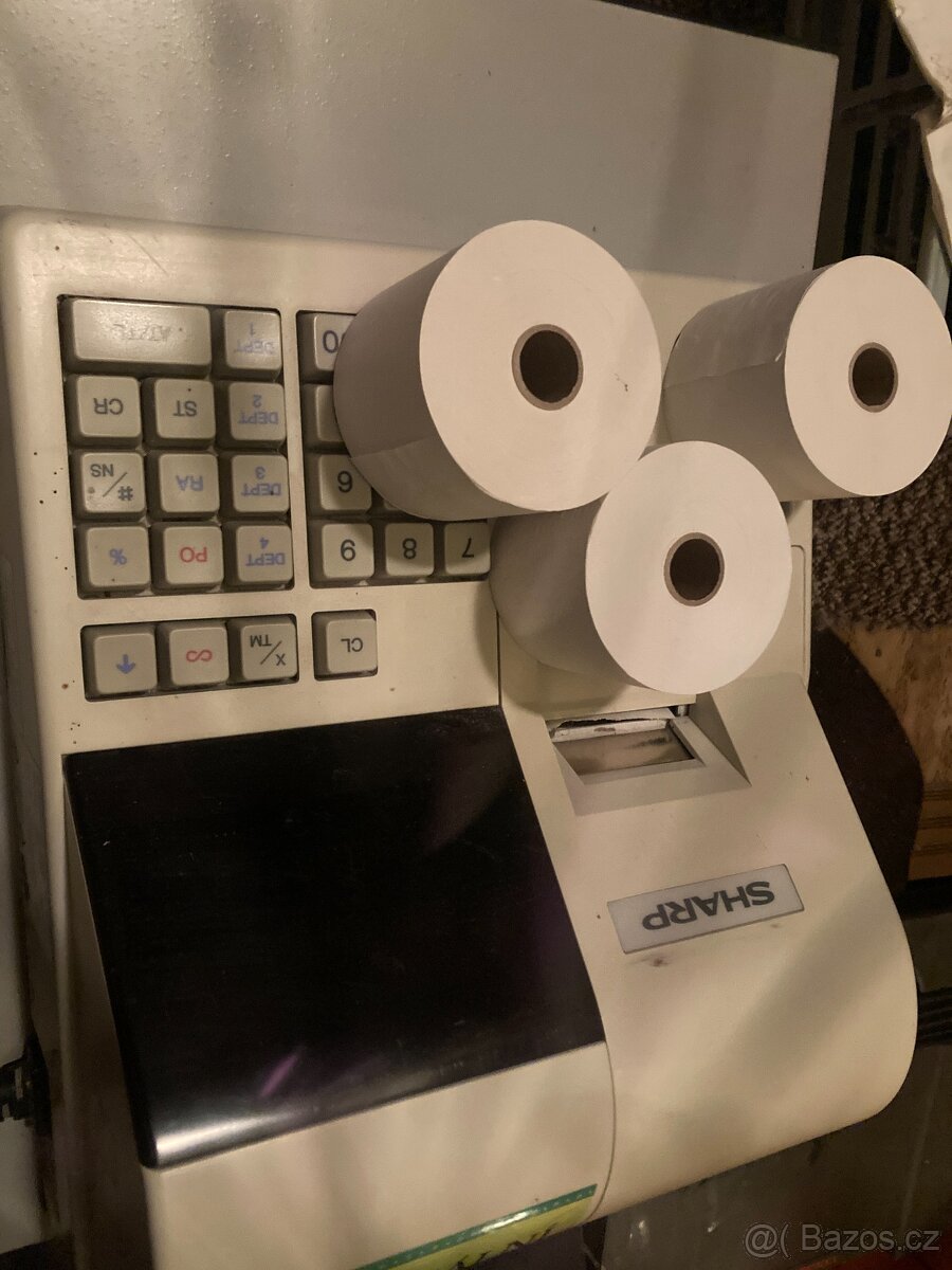 registrační pokladna SHARP XE-A120 - 4