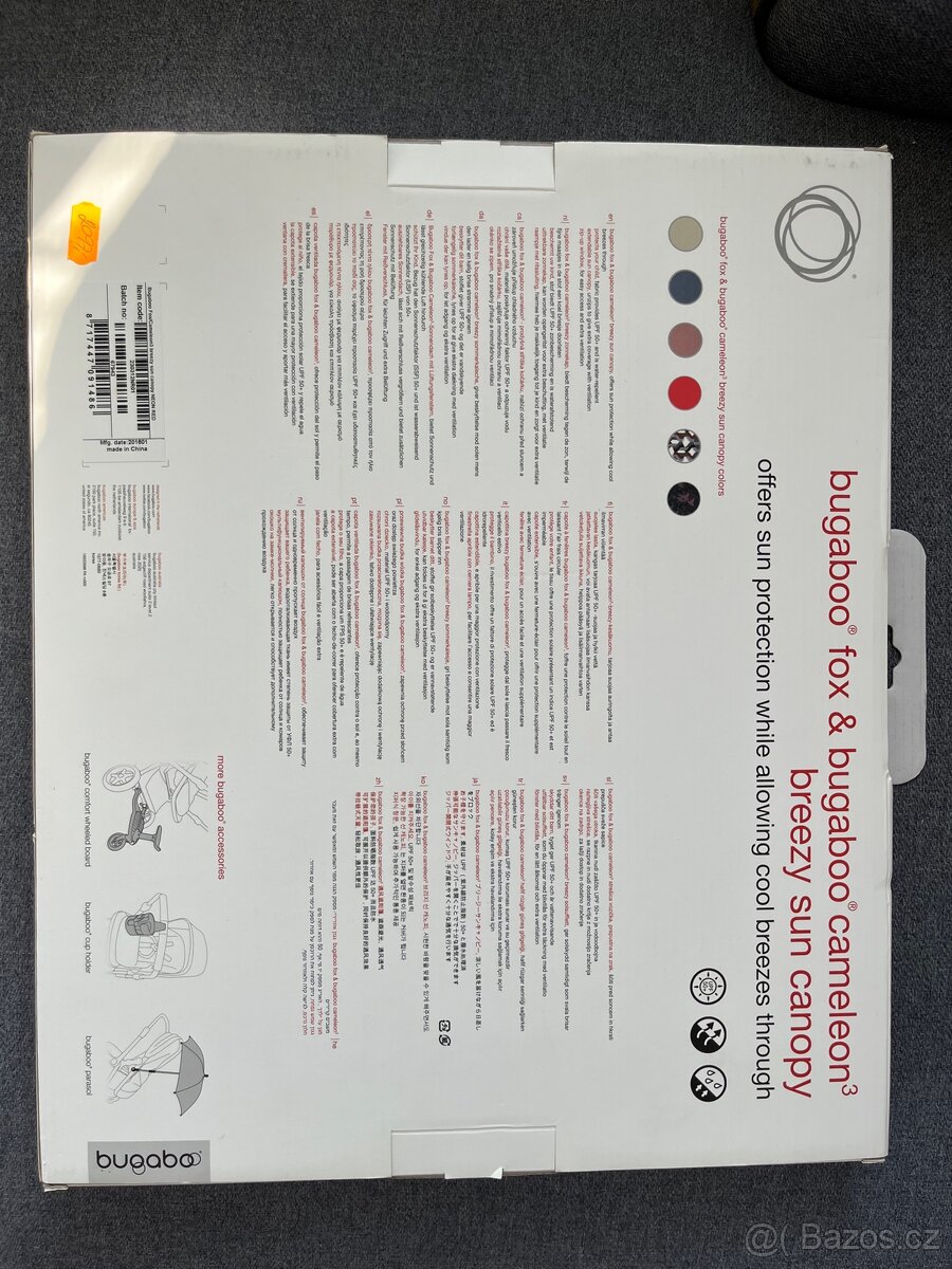 Nová Bugaboo letní stříška - 4