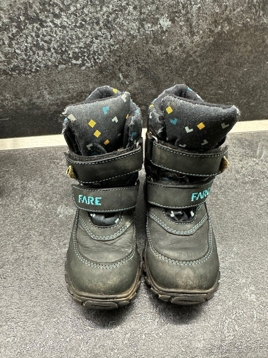 Dětské kvalitní zimní boty fare 26 - 4