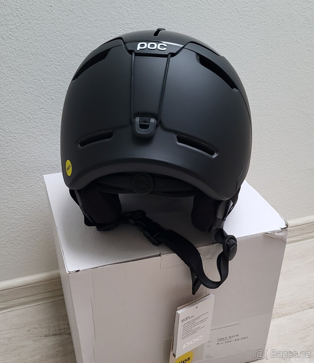 Nová lyžařská helma POC Obex Mips, vel. 55-58 - 4