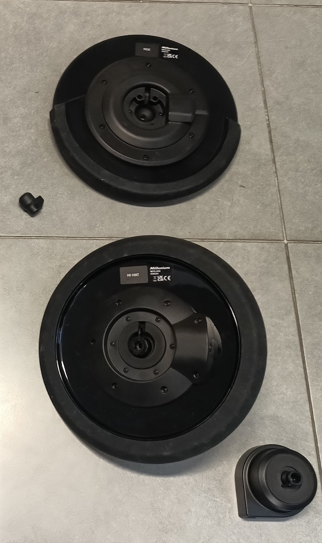 činely crash, ride, hi-hat pre elektrické bicie - 4