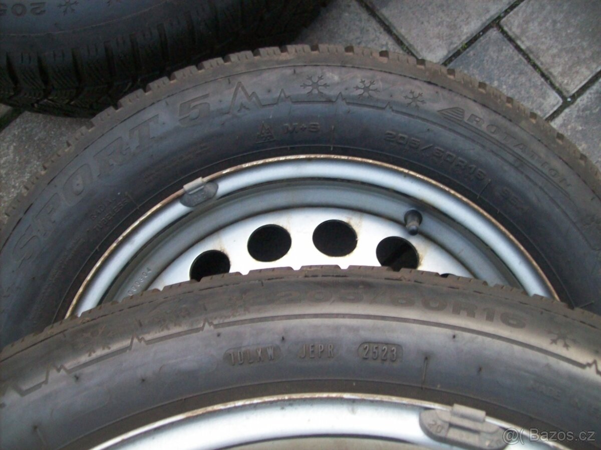 zimní kola Vw Caddy Dunlop WS5 205.60.16 96H XL - 4