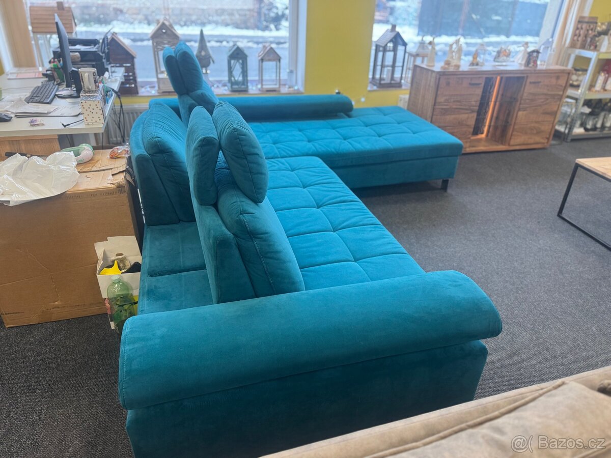 Designová sedací souprava rohová - 4