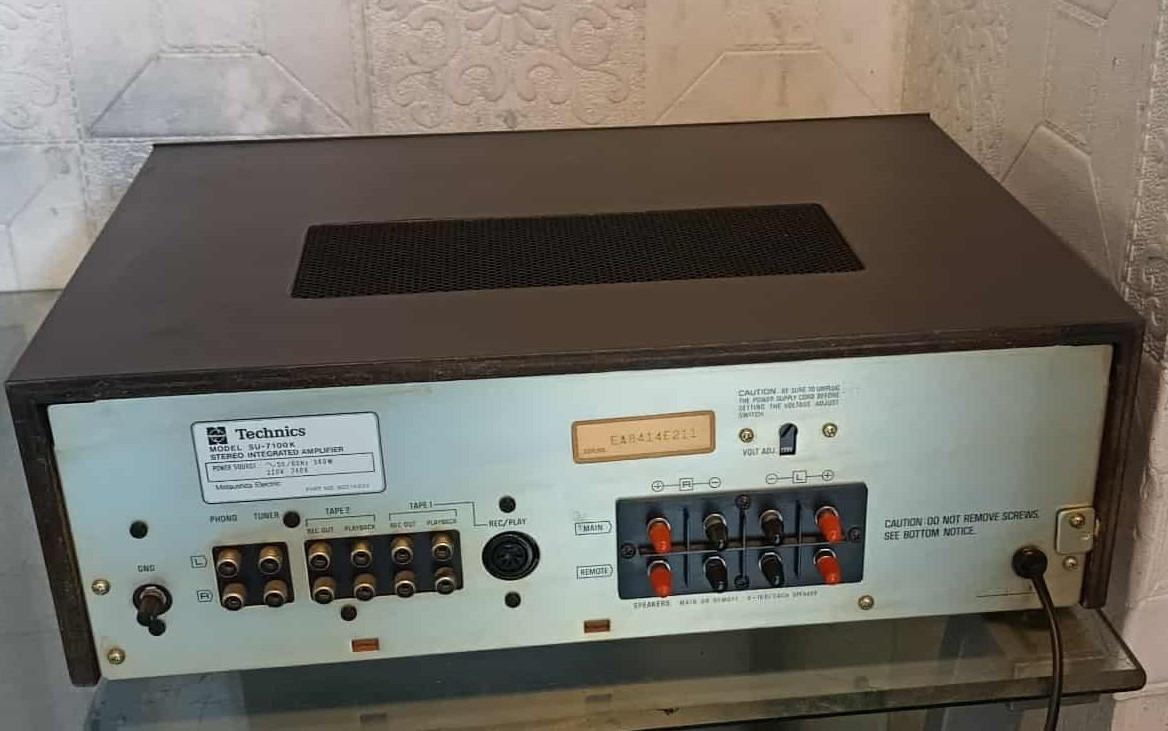 Prodám pěkný zesilovač-TECHNICS SU-7100K - 4