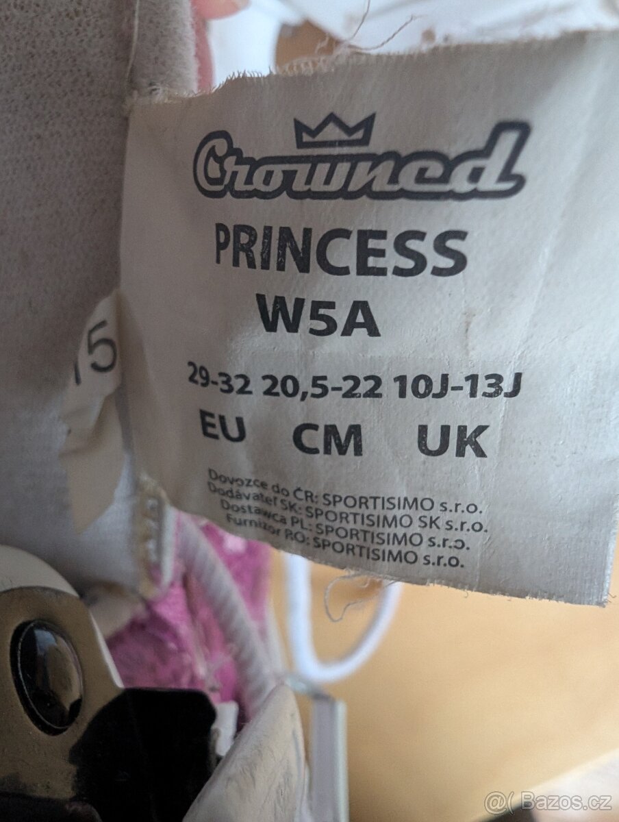Dětské rostoucí brusle Crowned Princess 29-33 - 4