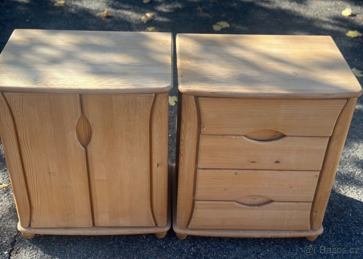 Dřevěné komody - 4