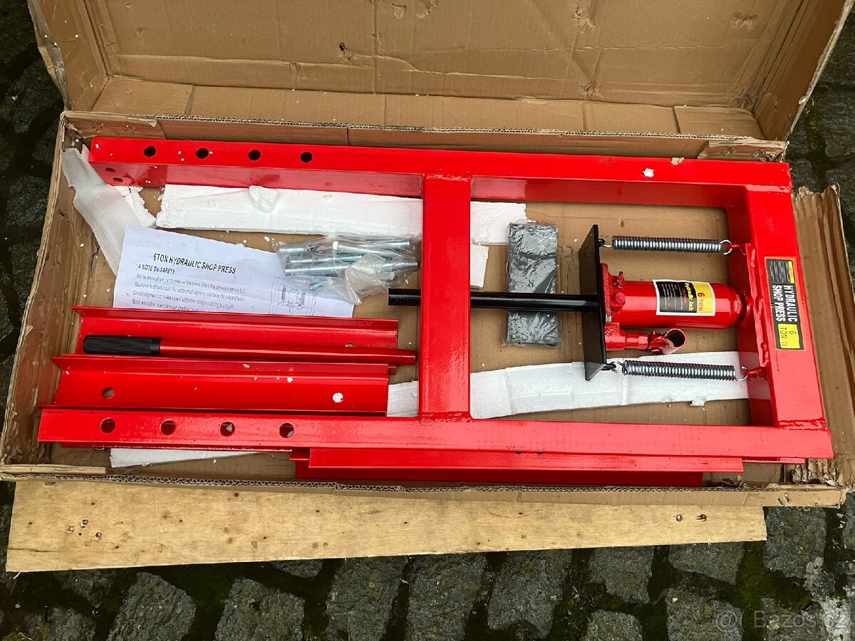 Hydraulický dílenský lis 6 tun - 4