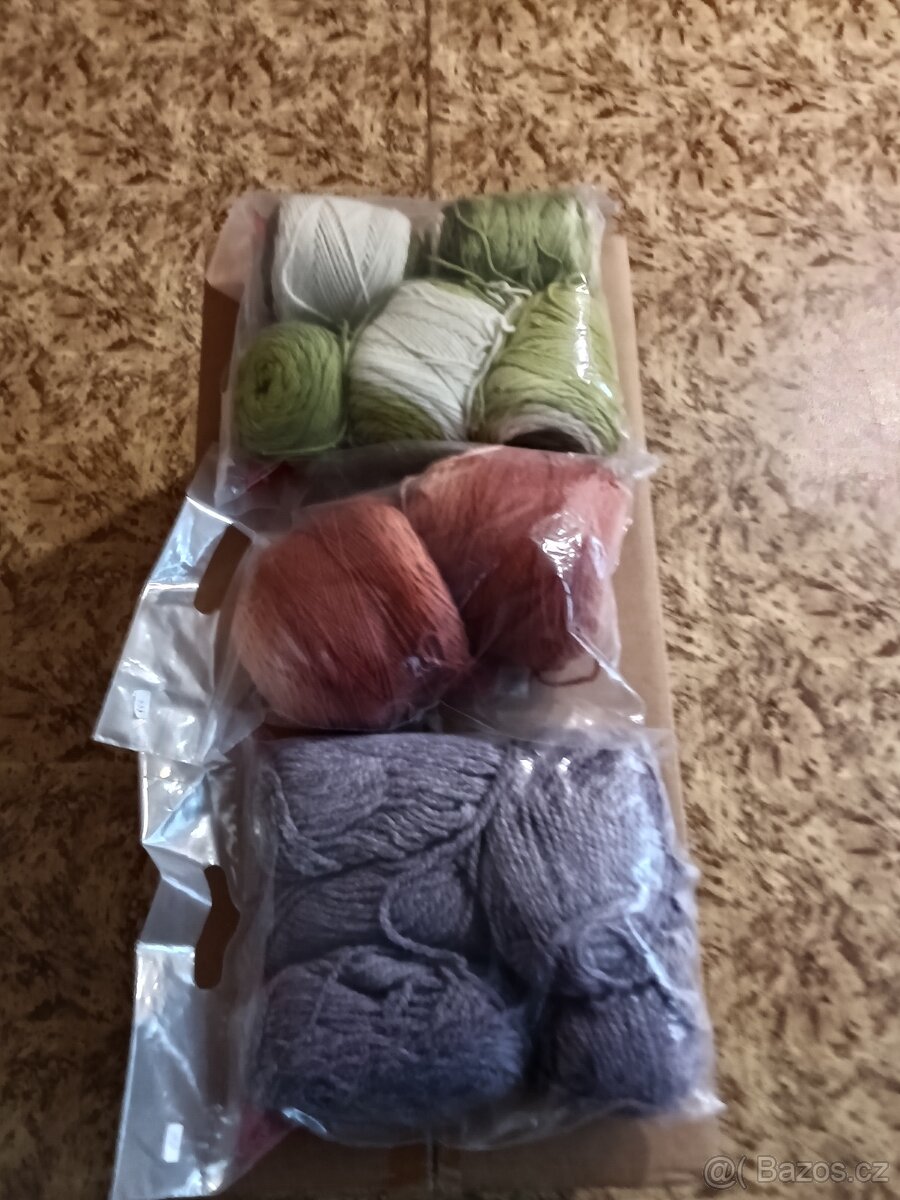 Vlna na pletení a háčkování - 4