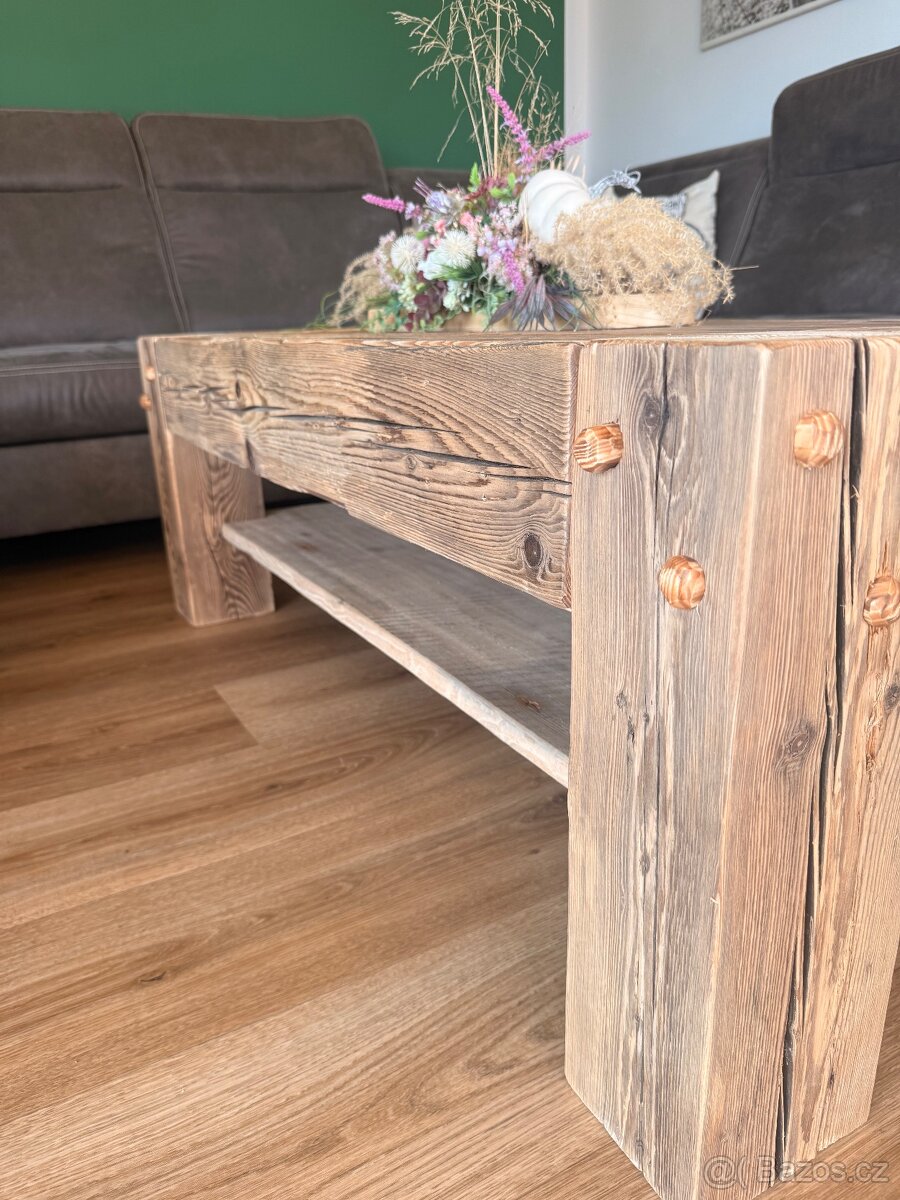 Konferenční stolek masiv - 4