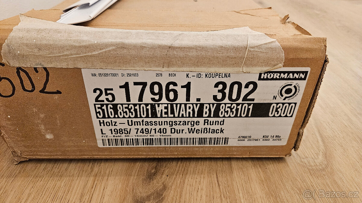 Interiérové dveře se zárubní Hormann - 4