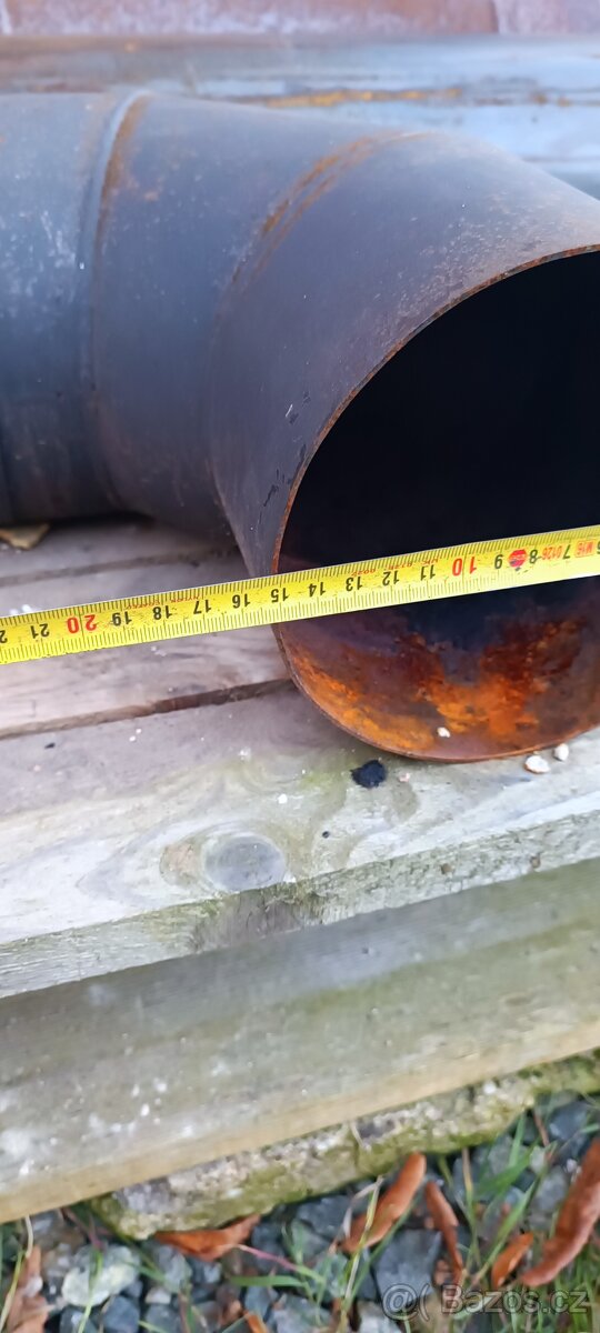 Kouřovod 150mm, 1,5mm - 4