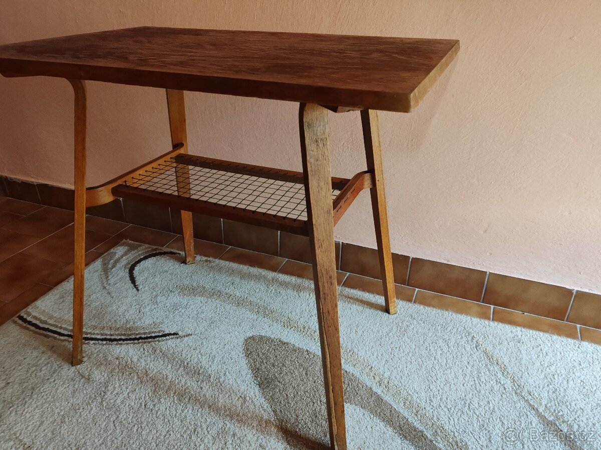 Retro sada křesel a stoly - 4