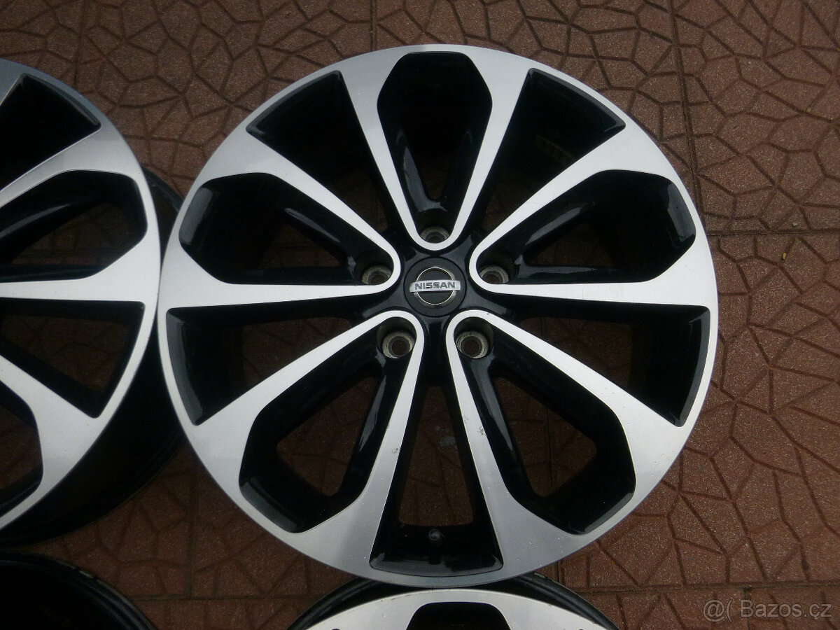 Alu sada disky kola originál Nissan 5x114,3 6,5Jx18 ET40 - 4