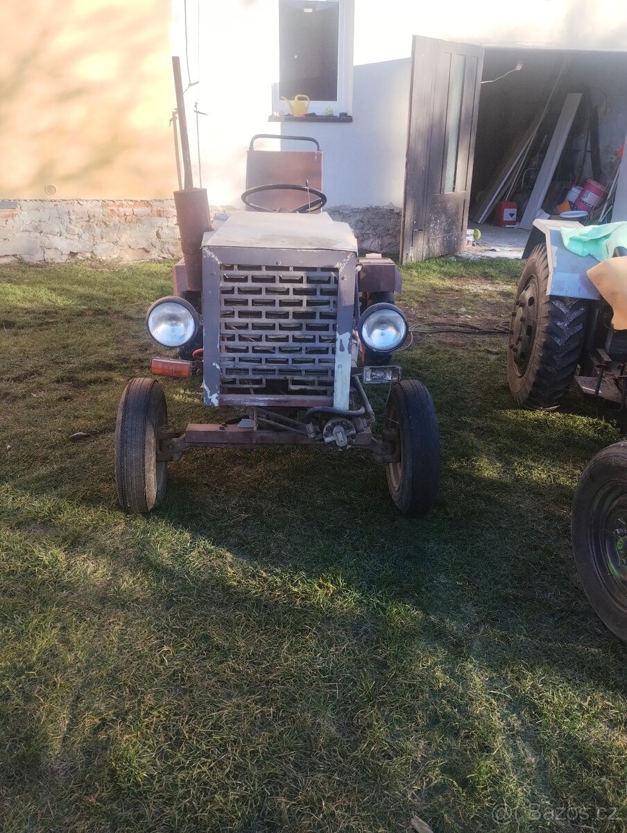 Prodám traktor domácí výroby - 4
