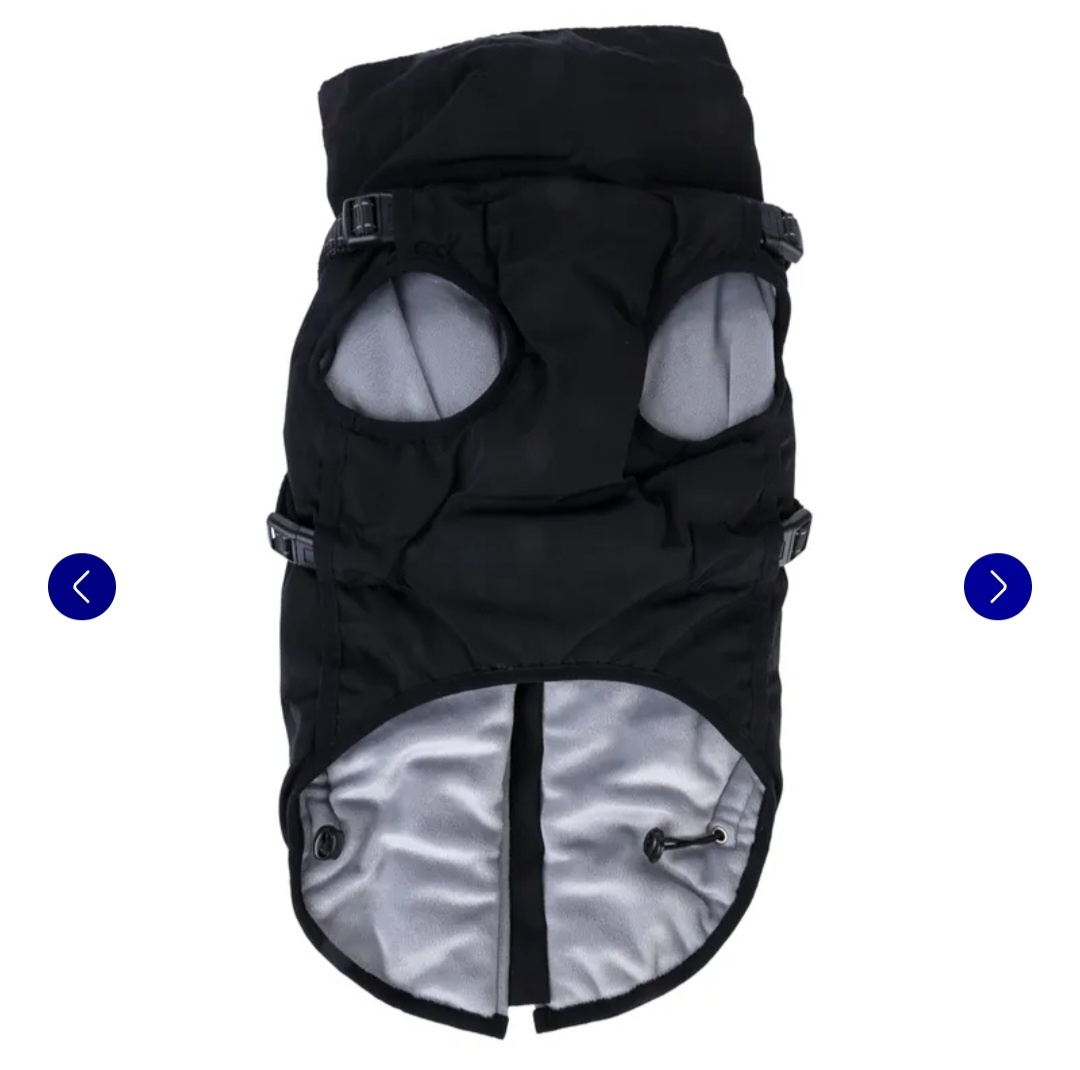 Postroj pro psa Tiaki Arkon černý 60cm - 4