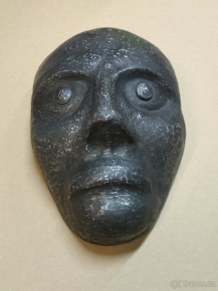 Kovana maska, plastika, dekorace - 4