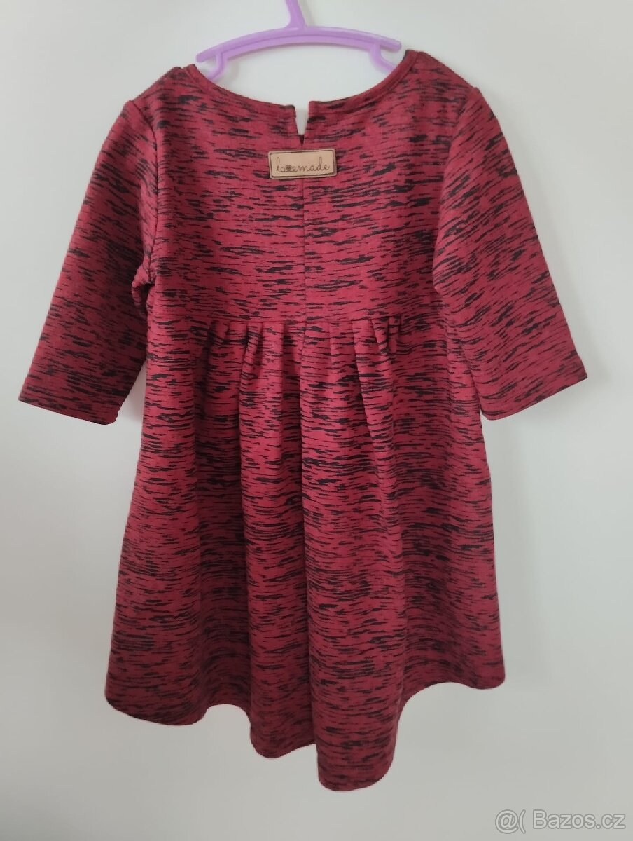 Dámské a dívčí šaty Burgundy&Black, vel. 38/40 + 92/98 - 4