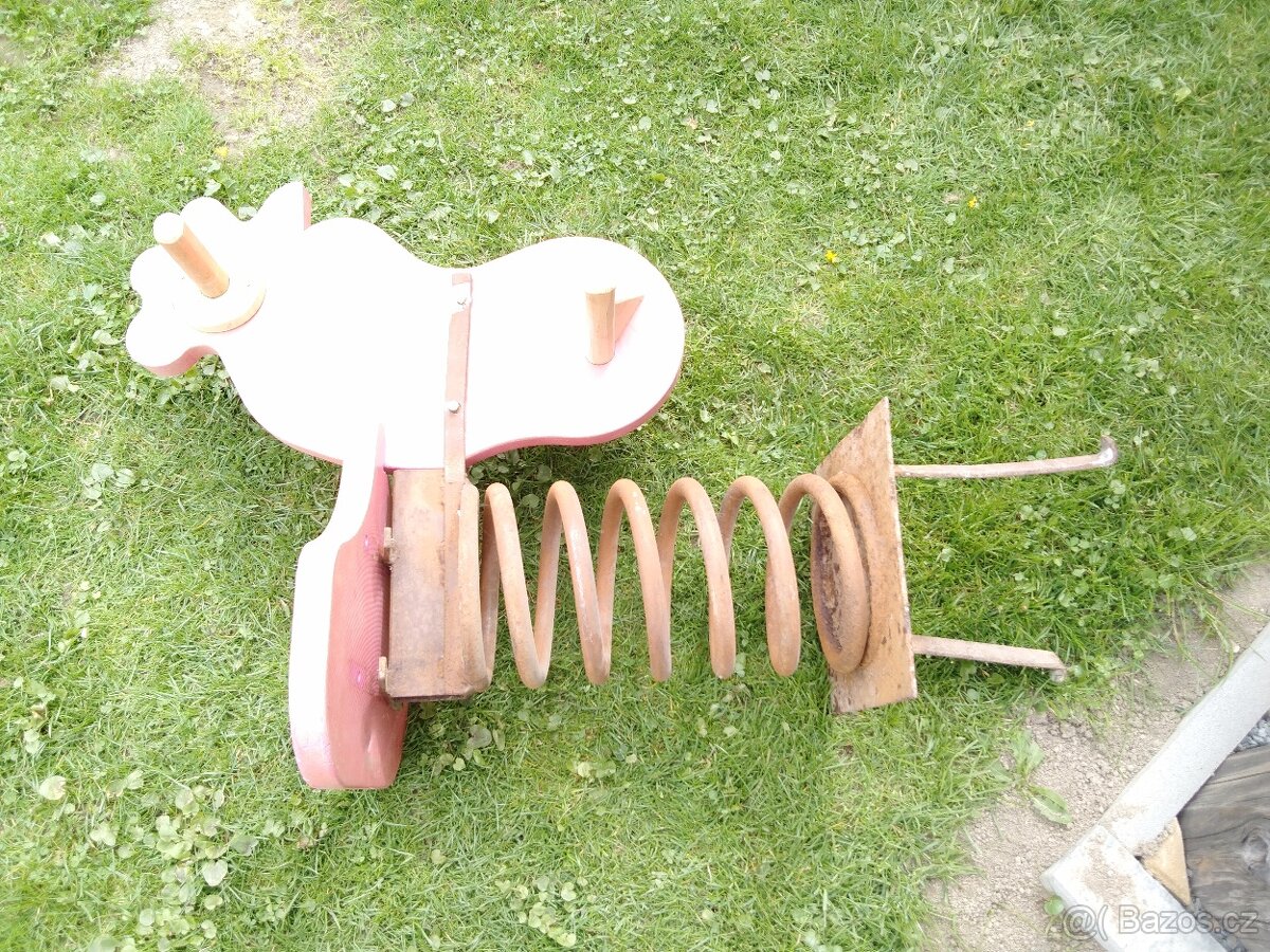 Pružinová houpačka kohout - 4