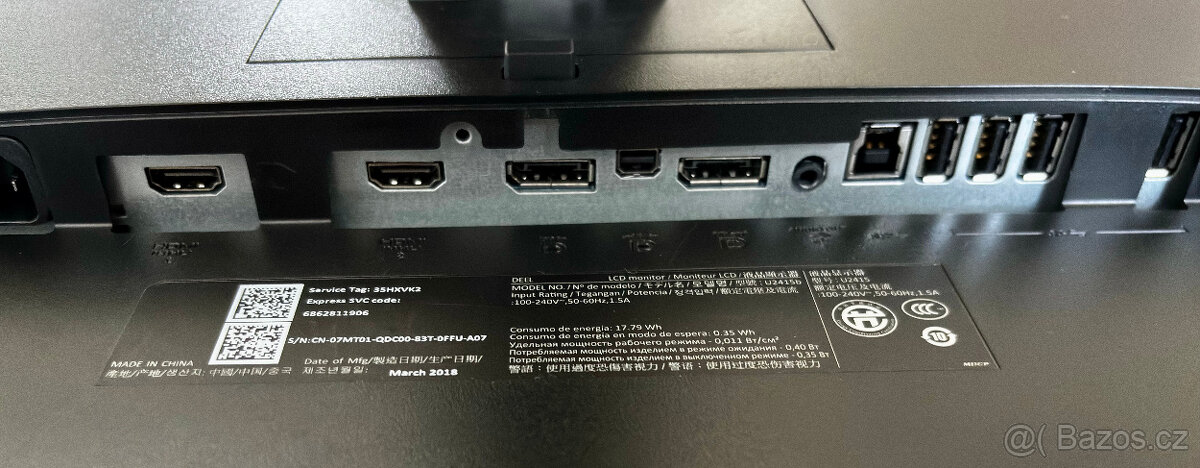 Monitor Dell UltraSharp U2415B 24" - 4